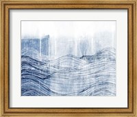 Indigo Waves II Fine Art Print