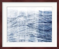 Indigo Waves I Fine Art Print