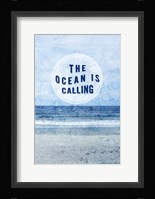 Paradise Sentiment II Framed Print