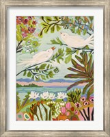 Birds in the Garden I Fine Art Print