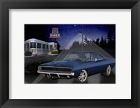 Diners and Cars VI Fine Art Print