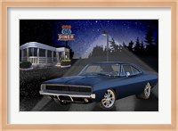 Diners and Cars VI Fine Art Print