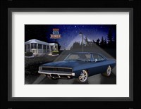 Diners and Cars VI Fine Art Print