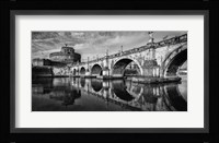 St Angelo Rome Black/White Fine Art Print