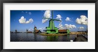 Dutch Windmills Fine Art Print