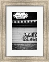 Coney Island New York Black/White Fine Art Print