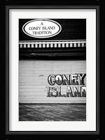 Coney Island New York Black/White Fine Art Print