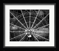 Wonder wheel  New York Black/White Fine Art Print