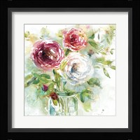 Garden Jar I Framed Print