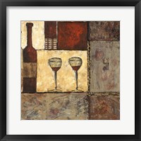 Wine for Two II Framed Print