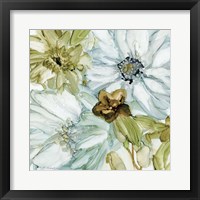 Seaglass Garden I Framed Print