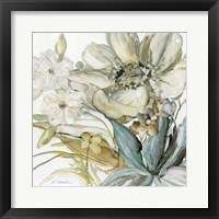 Seaglass Garden II Framed Print