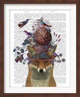 Fox Birdkeeper with Artichoke Fine Art Print
