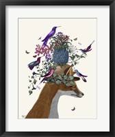 Fox Birdkeeper with Pineapple Fine Art Print