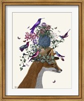 Fox Birdkeeper with Pineapple Fine Art Print