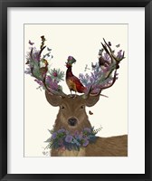 Deer Birdkeeper, Scottish Fine Art Print