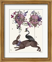 Hare Birdkeeper, Hot Air Balloon Fine Art Print