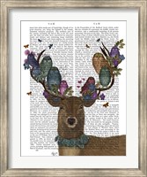 Deer Birdkeeper, Owls Fine Art Print