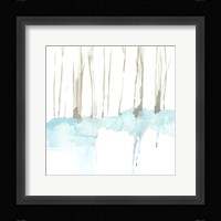 Snow Line II Framed Print
