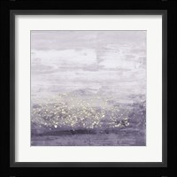 Amethyst Glitter I Framed Print