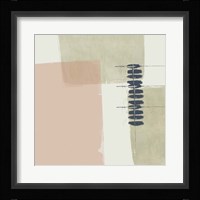 Monotype Abstraction II Framed Print