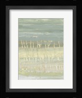 Muted Horizon I Framed Print