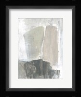 Muted Mod Shapes II Framed Print