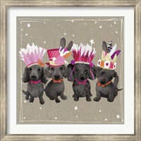Fancypants Wacky Dogs VII Fine Art Print
