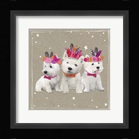 Fancypants Wacky Dogs VIII Framed Print