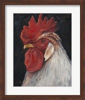 Rooster Portrait II Fine Art Print