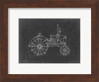 Tractor Blueprint II Fine Art Print