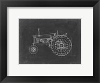 Tractor Blueprint IV Fine Art Print