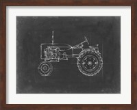 Tractor Blueprint III Fine Art Print