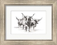 Contemporary Cattle I Fine Art Print