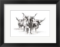 Contemporary Cattle I Fine Art Print