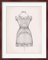 Antique Dress Form I Fine Art Print