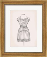 Antique Dress Form I Fine Art Print