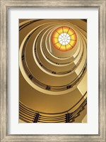Yellow Staircase 2 Fine Art Print
