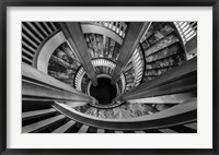 Royal Staircase 2 Black/White Fine Art Print