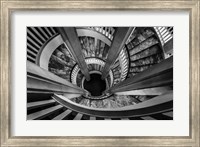 Royal Staircase 2 Black/White Fine Art Print