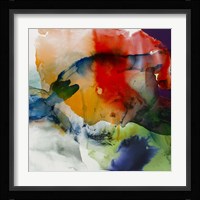 Vibrant Terrain I Framed Print