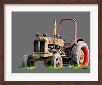 Vintage Tractor X Fine Art Print