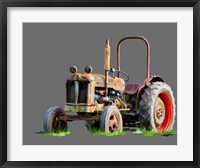 Vintage Tractor X Fine Art Print