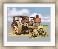 Vintage Tractor XII Fine Art Print