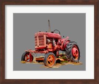 Vintage Tractor XIII Fine Art Print