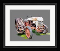 Vintage Tractor XIV Fine Art Print