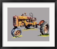 Vintage Tractor XVI Framed Print