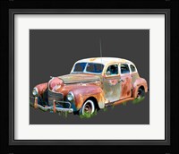 Rusty Car II Framed Print