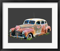 Rusty Car II Framed Print