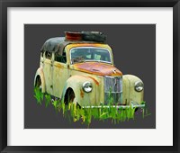 Rusty Car III Framed Print